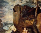 迭戈罗德里格斯德席尔瓦委拉斯贵支 - St. Anthony Abbot and St. Paul the Hermit